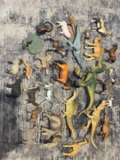 Figurki Schleich i CollectA – zwierzęta + dinozaury – zestaw