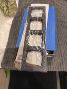 Gira- ramka poczwórna -czarny mat 