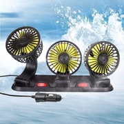 Wentylator samochodowy, potrójny wentylator, 360° obrotowy z 2 prędkościami