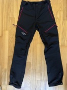 MŁODZIEŻOWE SPODNIE TREKKINGOWE HELDRE 14 czarne full strecz 72-76 pas