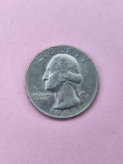 USA quarter dollar 1/4 dolara 1987 #255