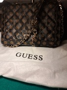 Torba Guess z łańcuszkiem i brulokiem orginalna