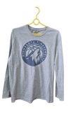 Koszulka z długim rękawem Longesleeve szara NBA Minesota Timberwolves