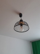 Lampa w stylu industrialnym. Hand made