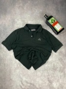 Koszulka polo vintage Kappa czarna klasyk sport streetwear y2k 90s og swag