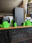 Kryształowa dekoracja Xboxa Series X zielona