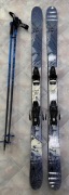 Narty juniorskie Rossignol BlackOps Pro 158cm + Look NX 10 GW + kijki 115cm