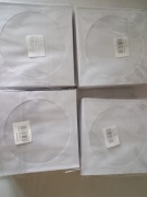 Koperta na CD biała z okienkiem 100 sztuk