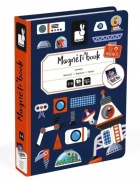 Układanka magnetyczna Janod Kosmos 3+ karton metal wielokolorowa