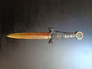 Nóż przedwojenny z orłem w koronie orzeł chyba nie tylko do listów