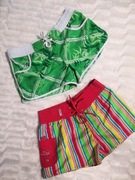 Szorty XS komplet 2 sztuki