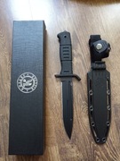 Nóż Vityaz wojskowy, taktyczny, szturmowej, survivalowe. Czarny