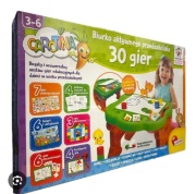 Lisciani Carotina Biurko aktywnego przedszkolaka 30 gier nowe hit