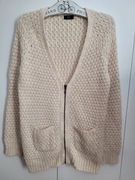 Beżowy kardigan 38/40