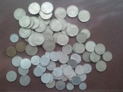 Monety PRL zestaw ok 90 szt