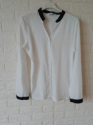 Biała damska bluzka rozmiar L elegancka 