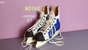 Łyżwy BOTAS hokejowe skórzane TREX 150 - rozmiar 37 - 23,5cm [#91]