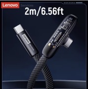 Lenovo kabel USB C z kolankiem 90 stopni do 100W 2 m 