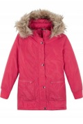 Kurtka parka malinowa 