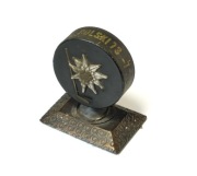 NAGRODA PRL MISTRZ POLSKI 1973-74 HOKEJ KRĄŻEK HOKEJOWY PODHALE NOWY TARG