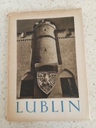 Lublin teka 24 ilustracje sepia 1955 rok