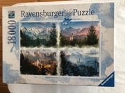 Ravensburger Castle Neuschwanstein through seasons Puzzle 18000 el. OKAZJA!