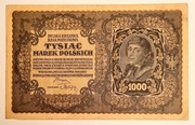 1000 marek polskich 1919 rok 