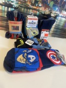 14 par skarpetek chłopięcych 23-26