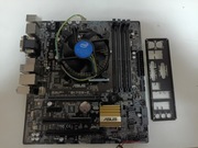 Płyta główna Asus  i3 7100 + chłodz. 