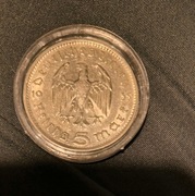 Niemcy - Trzecia Rzesza 5 reichsmarek, 1935 - 1936