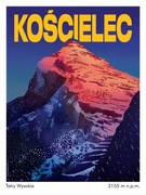 PLAKAT B1 Kościelec Tatry 70 x 100cm