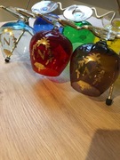 Komplet kolorowych kieliszków do koniaku 