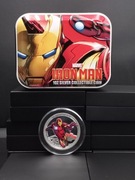AVENGERS =IRON MAN  1oz SILVER PROOF COIN  UNIKAT /III
