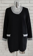 Włoski sweter kardigan plus size xxxl 46 48 