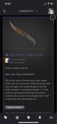 Flip Knife Rust Coat
