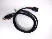 Przedłużacz KABEL Y 2x USB (męskie) do 1x USB (żenskie) 1M- NOWE 