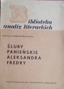 ALEKSANDER FREDRY - ŚLUBY PANIEŃSKIE