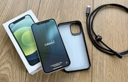 ZADBANY iPhone 12 mini 256GB + ETUI + kabel BASEUS - kondycja 78% 