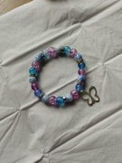 Bransoletka z zawieszką motylkiem