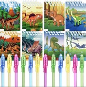 Zabawa dla dzieci niewidzialny tusz i notes zestaw 