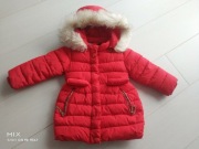 Kurtka dziecięca ,dziewczęca , puchowa 86/92
