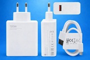Oryginalna ładowarka Xiaomi 120W Charging Combo, Poco, Redmi Note
