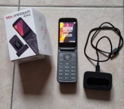 Telefon dla Seniora TCL onetouch 4043 z klapką, dwa ekrany