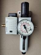 RIEGLER stacja sprężonego powietrza regulator ciśnienia 0,5-10 Bar