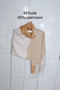 Pashmina 45%jedwab 55%kaszmir