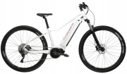 Rower elektryczny Kross Lea boost 4.0 perłowy MTB damski rozmiar M 