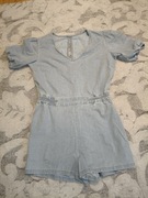 Letni Kombinezon jeansowy damski rozm.40+Gratis!!