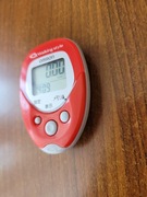 Krokomierz kieszonkowy Omron  stopnie toru, odległość, kalorie - czerwony