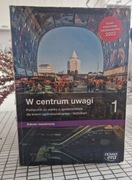 Podręcznik W centrum uwagi klasa 1 zakres rozszerzony Nowa Era