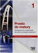 Prosto do Matury Matematyka 1 Podręcznik